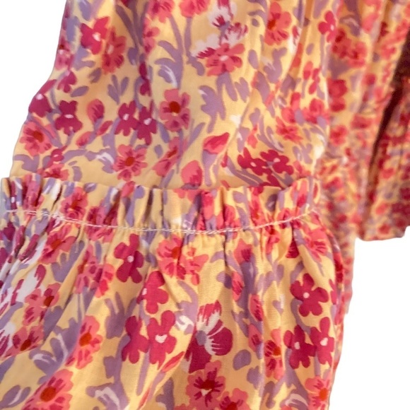 Poupette St. Barths Floral Triny Dress Size M - Picture 14 of 16